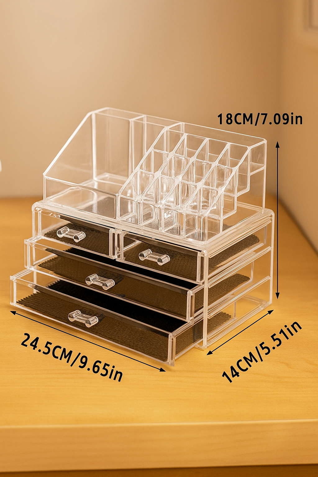 Organizador de Maquillajes 4 planta