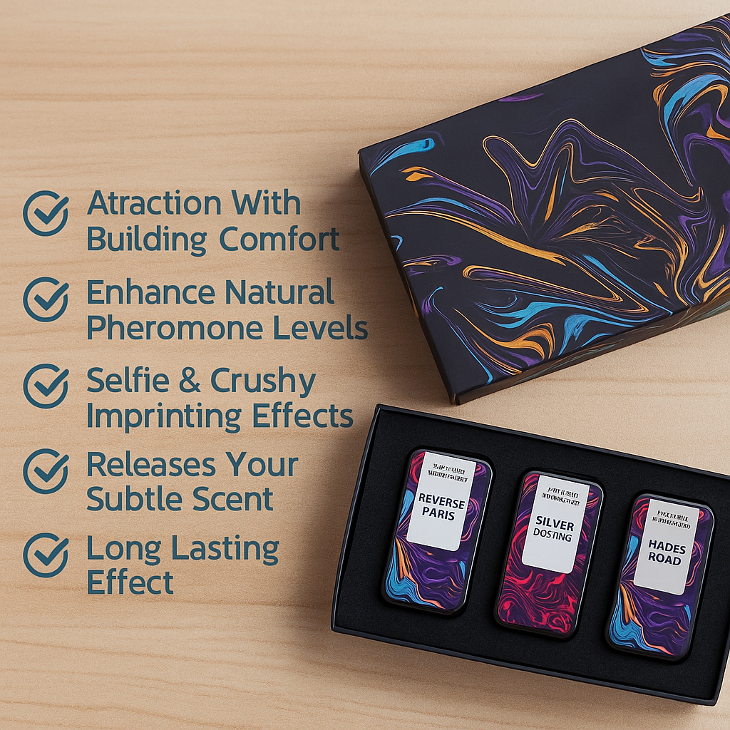Set 3 perfumes con feromonas